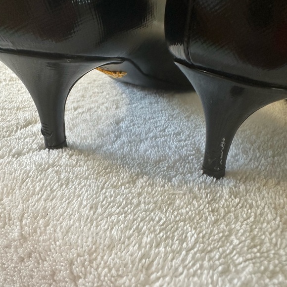 Prada Black Pointed Toe Heels - Picture 9 of 11